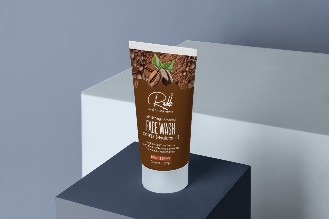 Coffee Hyaluronic Face Wash – Brightening & Glowing